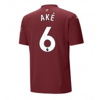 Fotbalové Dres Manchester City Nathan Ake #6 Alternativní 2024-25 Krátký Rukáv